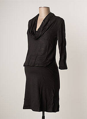 Robe maternité stretch noir COLLINE femme