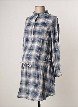 Robe maternité empiècements bleu COLLINE femme