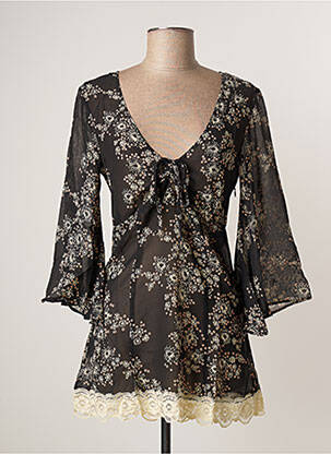 Tunique manches longues noir VILA pour femme