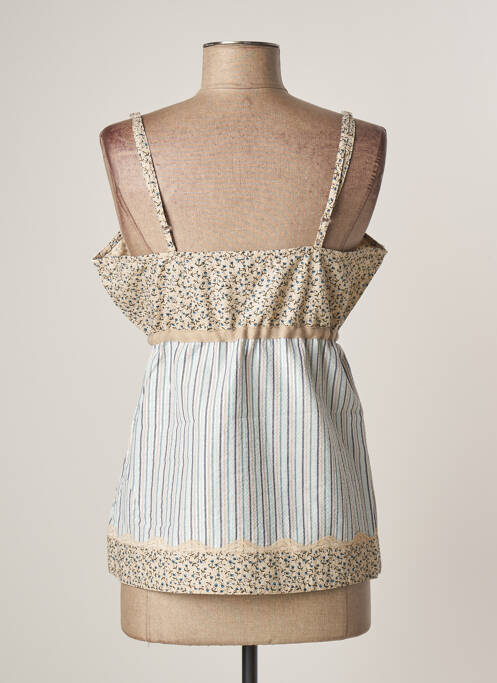 Top bleu VILA pour femme