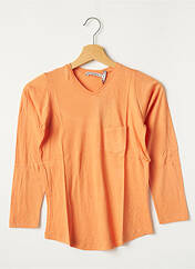 T-shirt orange KOOKAI pour fille seconde vue