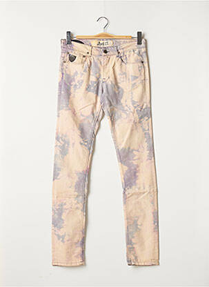 Jeans coupe slim slim taille normale rose APRIL 77 femme