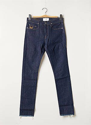 Jeans skinny tissage brut taille haute bleu APRIL 77 femme