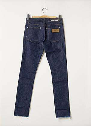 Jeans skinny tissage brut taille haute bleu APRIL 77 femme