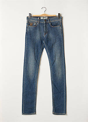 Jeans skinny fermeture boutonnée sur le devant taille normale bleu APRIL 77 homme