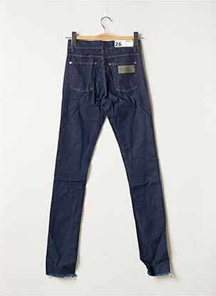 Jeans skinny tissage brut taille haute bleu APRIL 77 femme