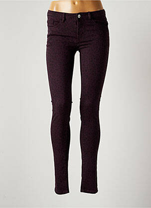Jeans coupe slim slim taille normale violet VILA femme