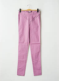 Pantalon slim taille élastique taille normale violet VILA femme