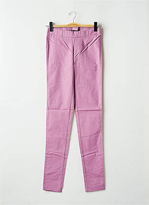Pantalon slim violet VILA pour femme