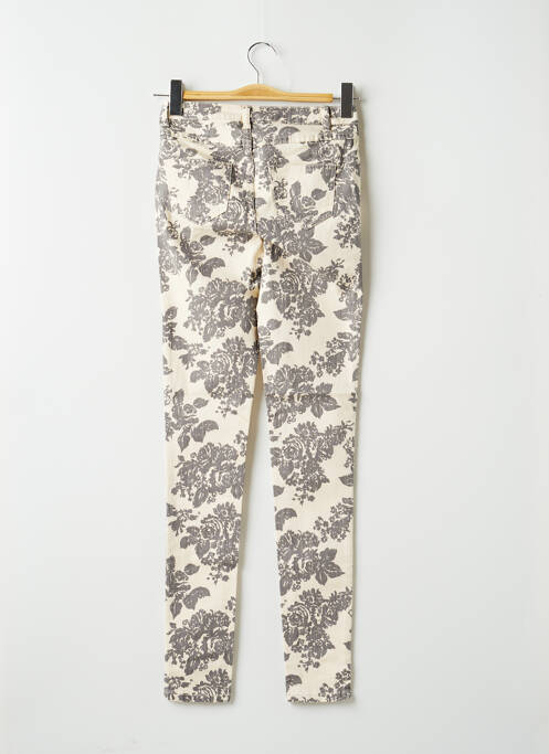 Jeans coupe slim beige VILA femme