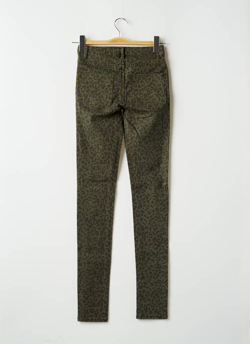 Jeans coupe slim vert VILA femme