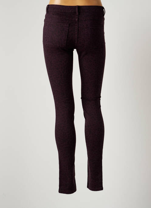 Jeans coupe slim violet VILA femme