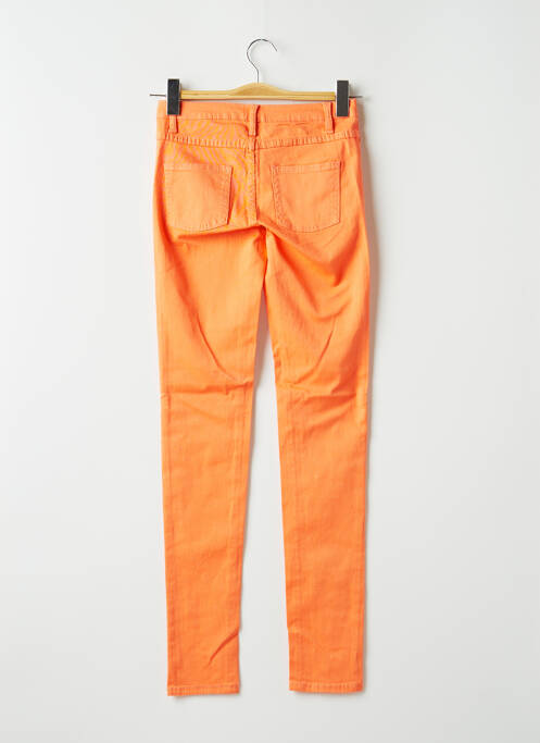 Pantalon slim orange VILA pour femme