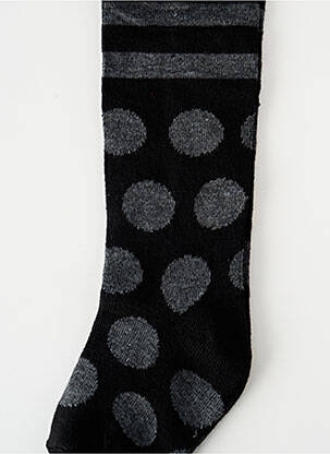 Collants imprimé pois noir BF & L fille