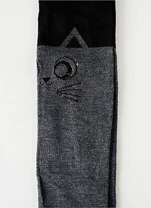 Collants imprimé fantaisie gris BF & L fille