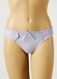 Tanga stretch violet HANA femme