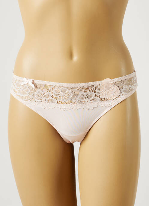 Tanga rose TRESS pour femme