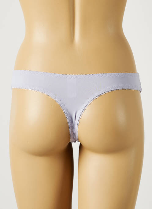 Tanga violet HANA pour femme