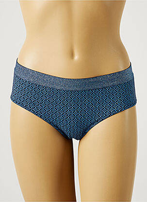 Bas de maillot de bain shorty shorty bleu VANITY FAIR femme