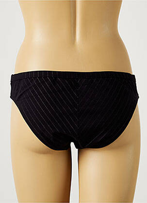 Bas de maillot de bain effet matière satinée culotte noir VANITY FAIR femme