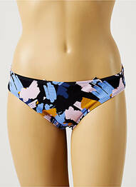Bas de maillot de bain imprimé fantaisie culotte noir LOU femme