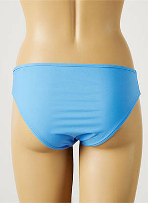 Bas de maillot de bain tissage texturé culotte bleu VANITY FAIR femme
