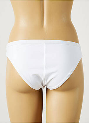 Bas de maillot de bain effet matière satinée culotte blanc VANITY FAIR femme