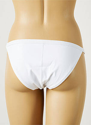 Bas de maillot de bain imprimé rayures bikini blanc VANITY FAIR femme