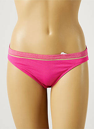 Bas de maillot de bain rose VARIANCE pour femme