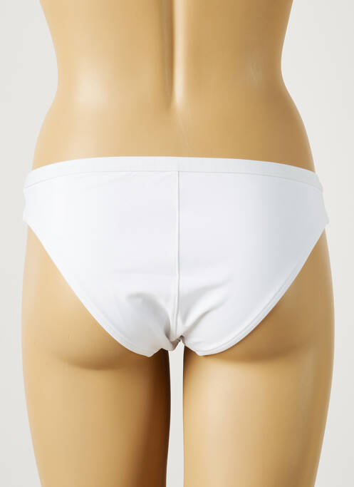 Bas de maillot de bain effet matière satinée culotte blanc VANITY FAIR femme