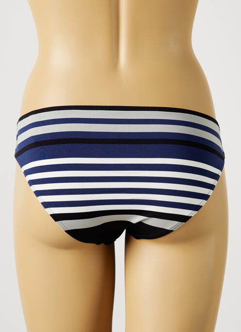 Bas de maillot de bain bleu LOU pour femme