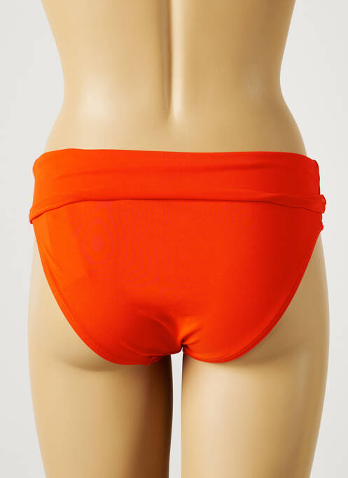 Bas de maillot de bain orange LOU pour femme
