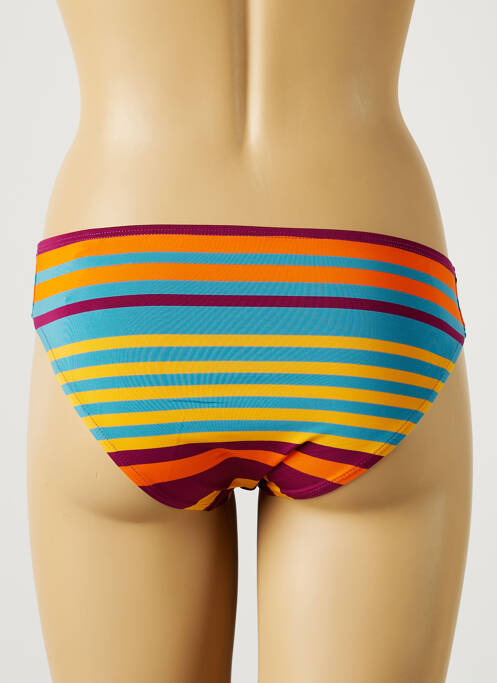 Bas de maillot de bain orange LOU pour femme