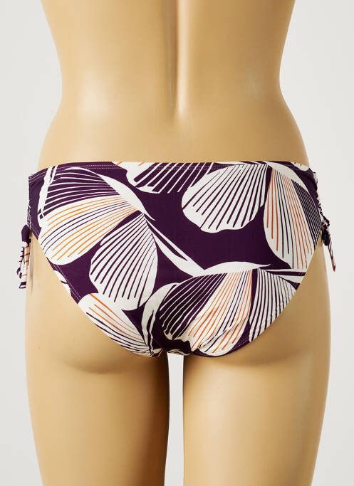Bas de maillot de bain violet LOU pour femme