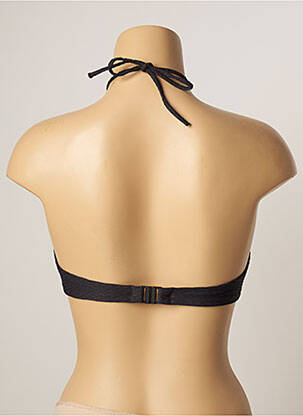 Haut de maillot de bain stretch haut soutien-gorge moulé noir VARIANCE femme