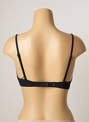 Haut de maillot de bain stretch haut soutien-gorge balconnet noir LOU femme