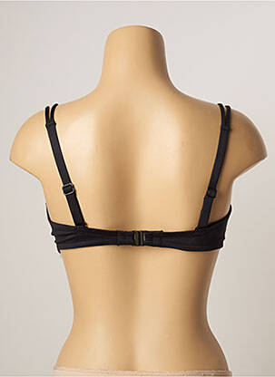 Haut de maillot de bain bretelles élastiquées ajustables haut soutien-gorge balconnet noir BELCOR femme