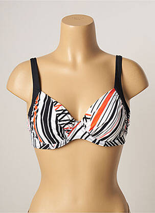 Haut de maillot de bain stretch blanc BELCOR femme