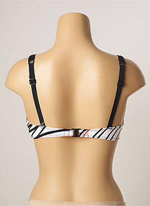 Haut de maillot de bain stretch blanc BELCOR femme