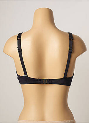Haut de maillot de bain stretch haut soutien-gorge emboitant noir BELCOR femme