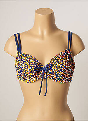 Haut de maillot de bain stretch bleu BESTFORM femme