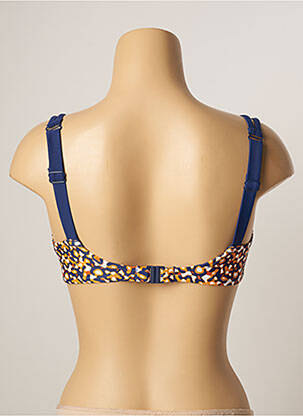 Haut de maillot de bain stretch bleu BESTFORM femme