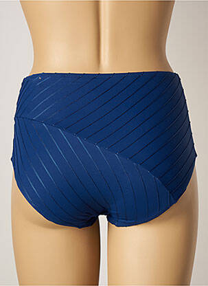 Bas de maillot de bain stretch culotte bleu LOU femme
