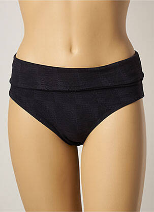 Bas de maillot de bain imprimé fantaisie culotte noir LOU femme
