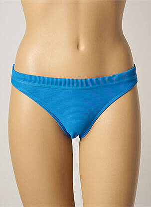 Bas de maillot de bain stretch culotte bleu CHERRY BERRY femme