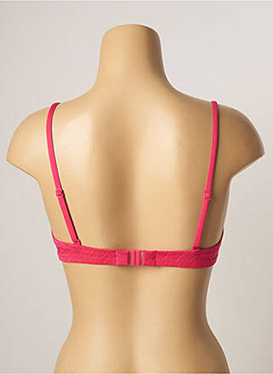 Haut de maillot de bain stretch haut bandeau rose VARIANCE femme