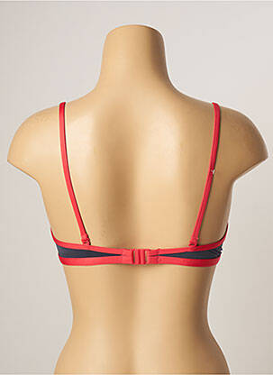 Haut de maillot de bain bretelles élastiquées ajustables gris VARIANCE femme