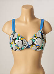 Haut de maillot de bain bleu BELCOR pour femme seconde vue