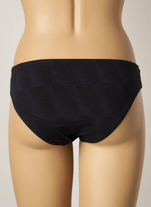 Bas de maillot de bain noir LOU pour femme