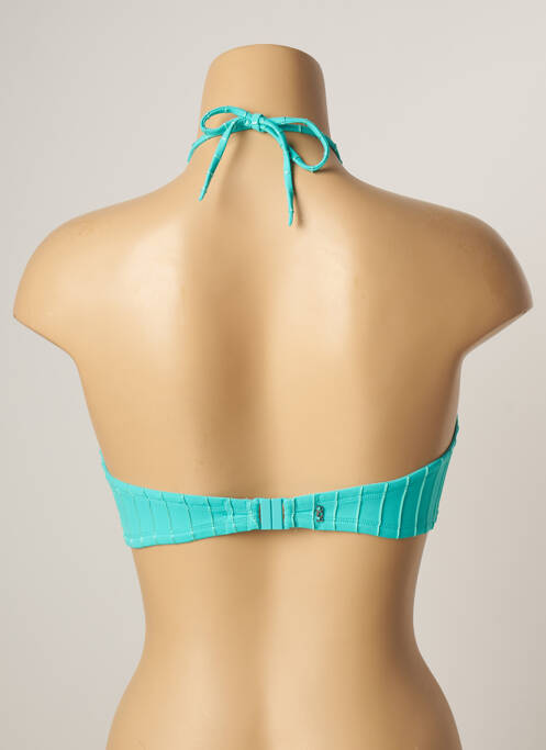 Haut de maillot de bain bleu LOU pour femme